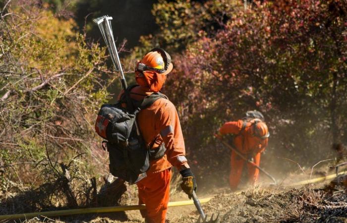 I detenuti in cerca di redenzione combattono gli incendi di Los Angeles