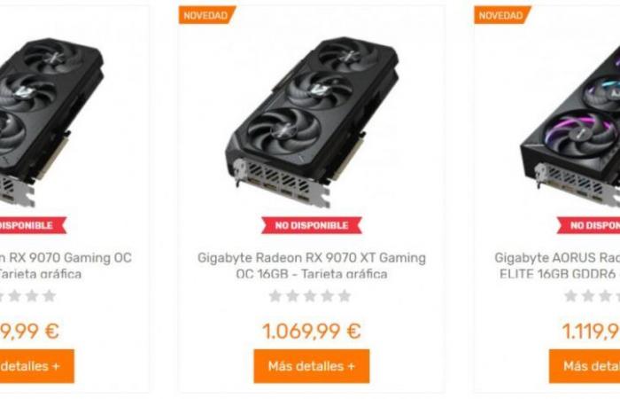 GIGABYTE RX 9070 e RX 9070 XT allo stato brado, da 889,99 euro – Cowcotland