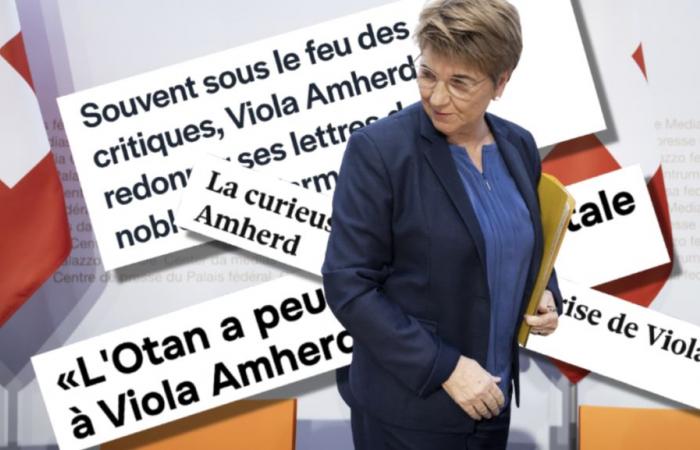 Come viene percepita dai media svizzeri la partenza di Viola Amherd