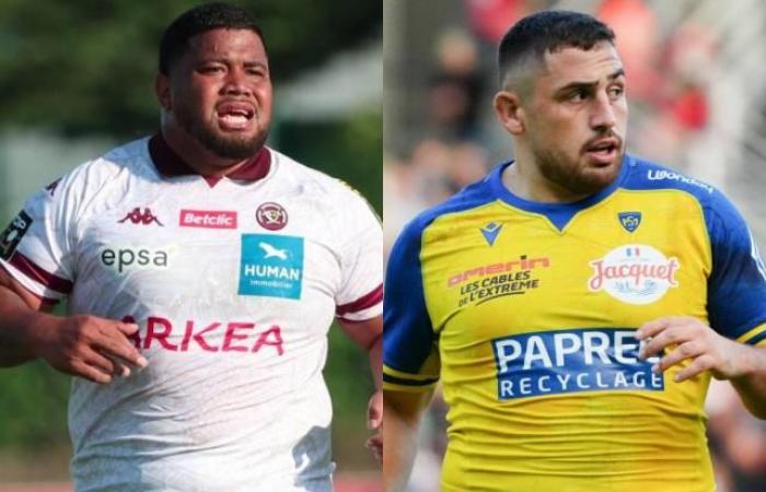 Taufa (Bordeaux) e Akhaladze (Clermont), squalificati tre e quattro settimane (Rugby)