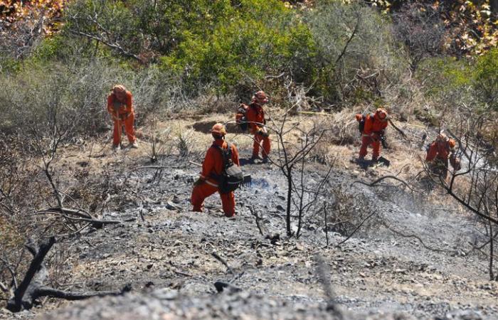 I detenuti in cerca di redenzione combattono gli incendi di Los Angeles