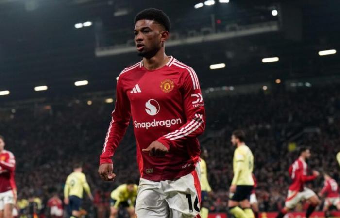 Grazie ad Amad Diallo, autore di una tripletta, il Manchester United rovescia il Southampton!