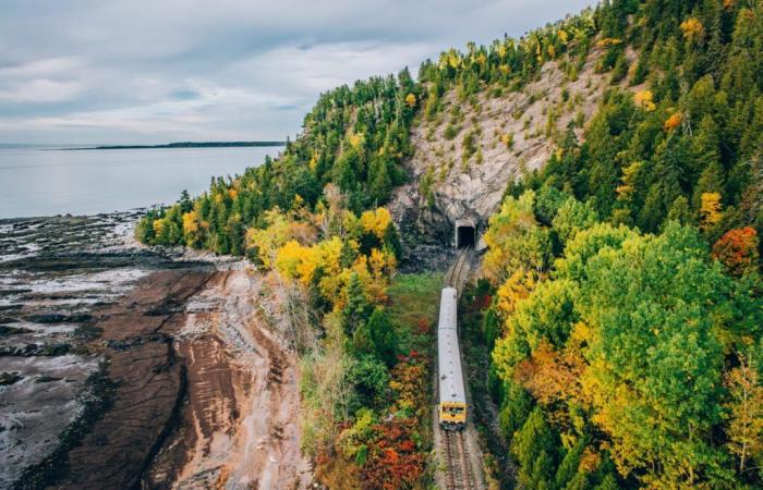 Il governo del Quebec sembra essere entusiasta del treno di Charlevoix