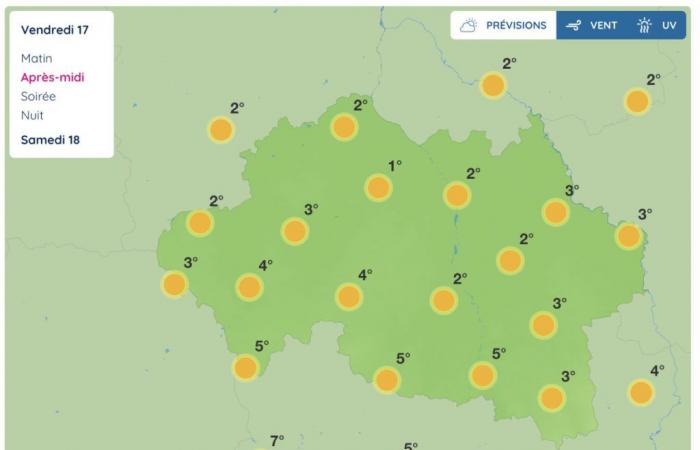 Allier (meteo) – Che tempo farà venerdì 17 gennaio 2025?