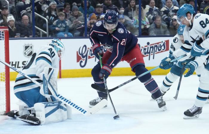 Giovedì nella NHL | Le Blue Jackets sconfiggono gli Sharks 4-1