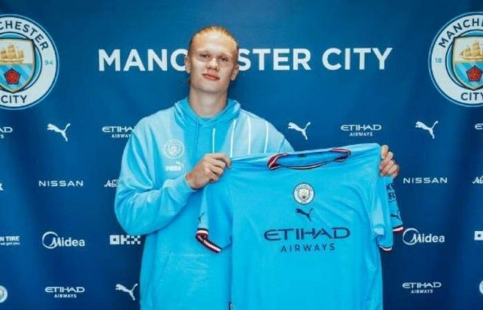 Haaland prolunga il contratto con il Manchester City fino al 2034