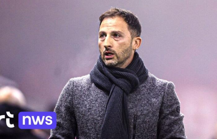 La Federcalcio belga si separa dall’allenatore dei Red Devils Domenico Tedesco