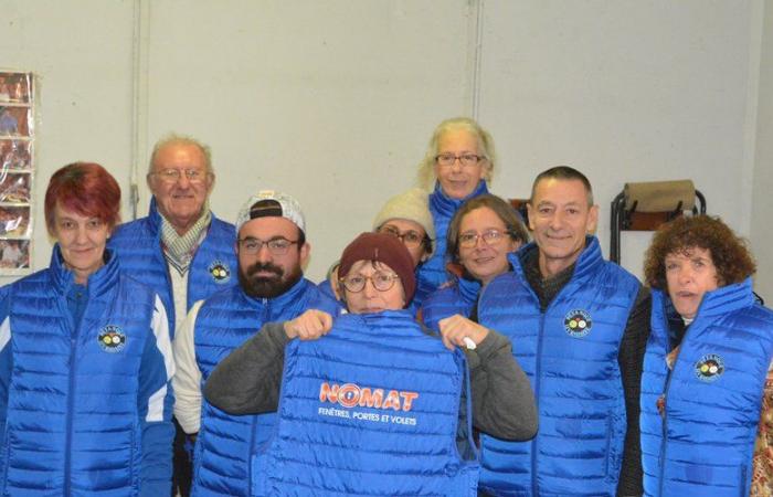 Sainte-Livrade-sur-Lot. Livradaise Pétanque vestita per l’inverno…