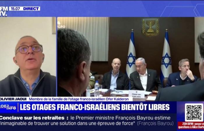 La testimonianza di Olivier Jaoui, membro della famiglia dell’ostaggio franco-israeliano Ofer Kalderon, che deve essere rilasciato da Hamas