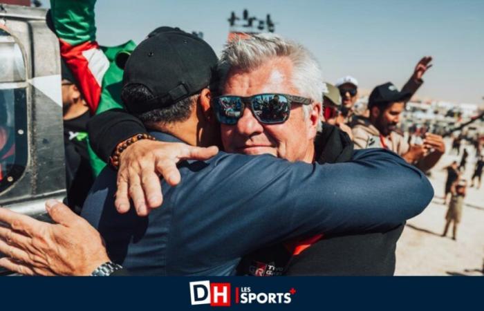 Jean-Marc Fortin si è commosso dopo la vittoria della sua squadra alla Dakar: “Un sapore speciale”