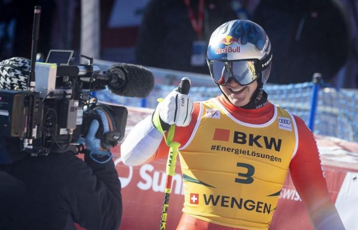 Franjo von Allmen racconta il superG di Wengen