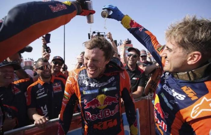 Daniel Sanders, elogia la stabilità alla Dakar per la sua prima vittoria