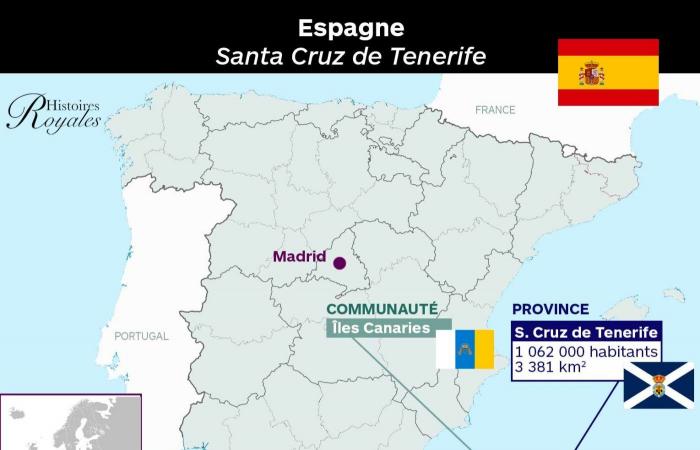 Prima tappa a Tenerife per la principessa Leonor all’inizio del suo tour mondiale