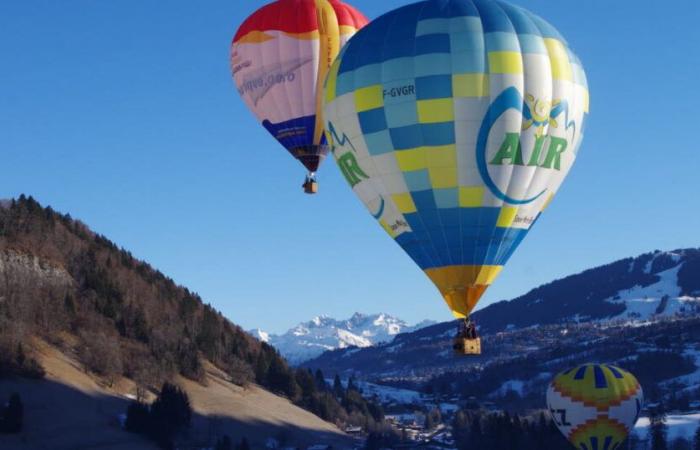 Insolito. Uniscono il Monte Bianco alle Alte Alpi in mongolfiera