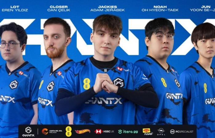 Roster creato per abbattere Titans: GIANTX in LEC Winter 2025