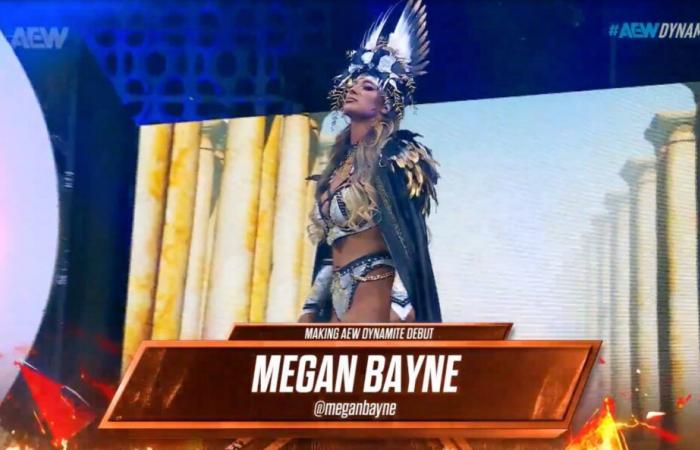 Megan Bayne è sotto contratto con la AEW