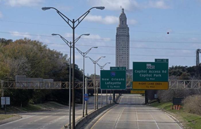 Il clima invernale della Louisiana causa la chiusura degli uffici statali