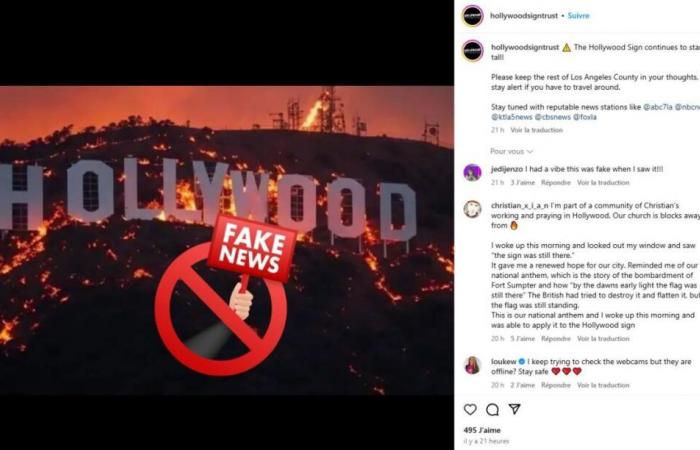 Gli incendi di Los Angeles provocano un’ondata di fake news sui social network