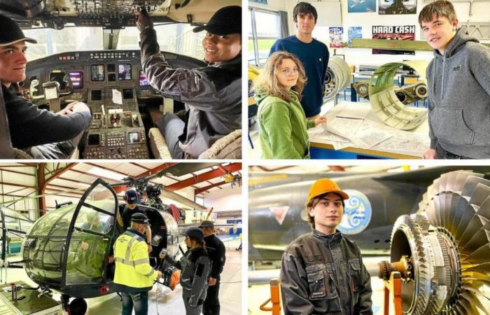 Pilota, ingegnere, tecnico… Verso quale carriera si avviano gli studenti del settore aeronautico di Morlaix?