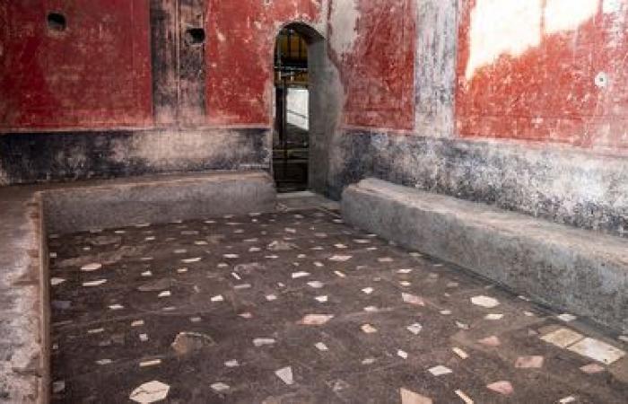 Scoperta di un complesso termale in una villa a Pompei