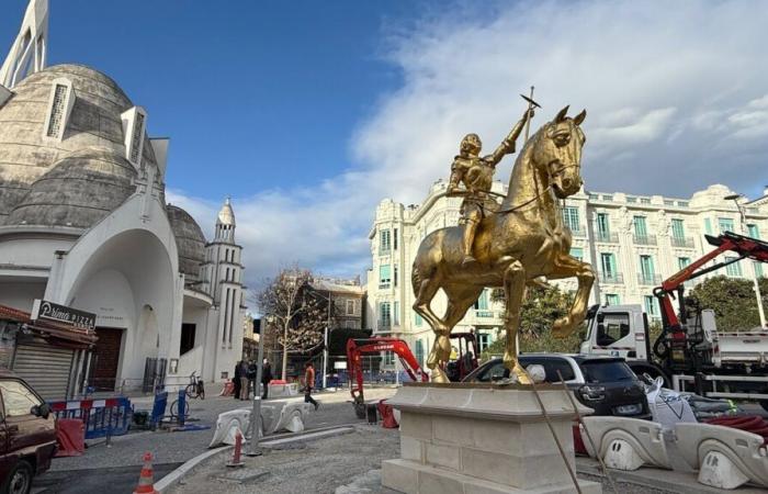 Estrosi vuole salvare la statua di Giovanna d’Arco a Nizza