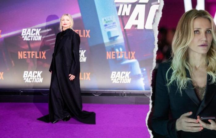 A 10 anni dal suo ultimo film, Cameron Diaz torna sul red carpet per “Back in Action”