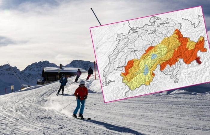 C’è molta meno neve sulle piste rispetto a 30 anni fa