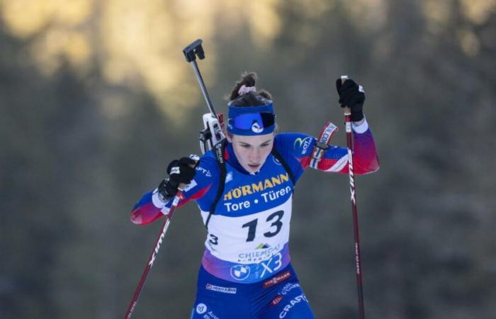 la staffetta femminile francese con Paula Botet e senza Lou Jeanmonnot