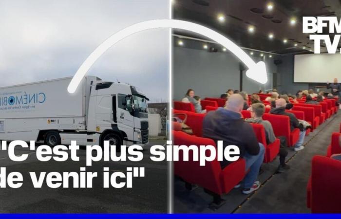 una giornata nell’unico camion del cinema in Francia