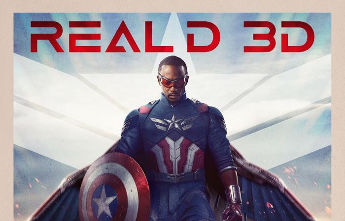 I diversi poster di Captain America: Brave New World