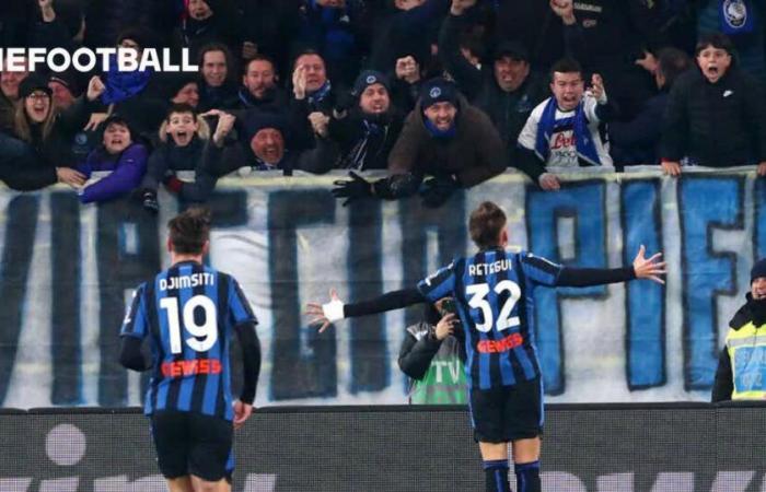 Il gol di Retegui per l’Atalanta travolge la capolista Napoli