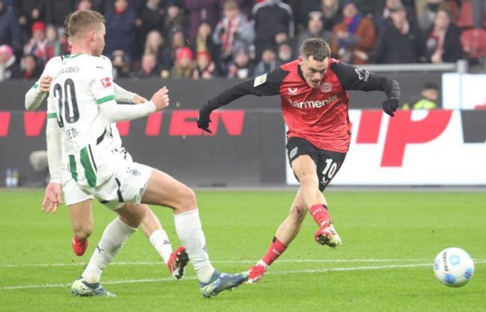 Anche Florian Wirtz e Bayer Leverkusen sono troppo forti per il Gladbach