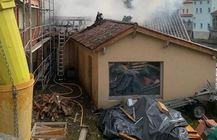 Per spegnere l’incendio si sono mobilitati 25 vigili del fuoco