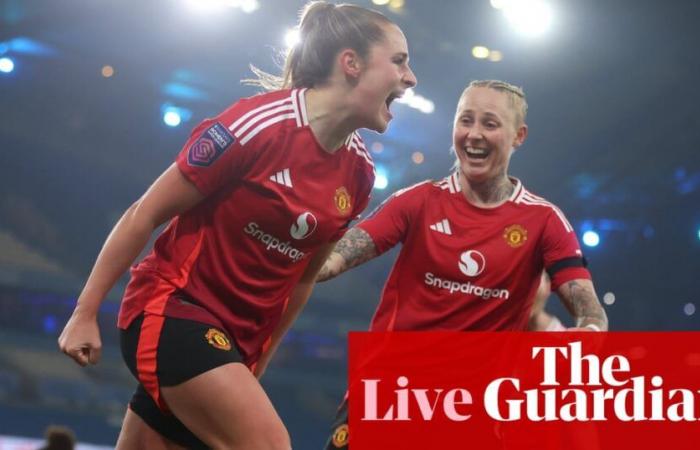 Manchester City-Manchester United: Super League femminile – live