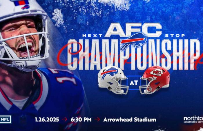 I Buffalo Bills avanzano per affrontare i Kansas City Chiefs nella partita del campionato AFC