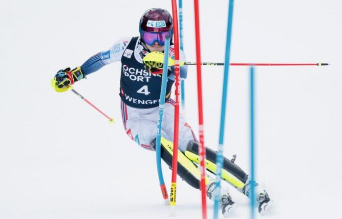 Atle Lie McGrath abitato dall’anima di Didier Cuche a Wengen