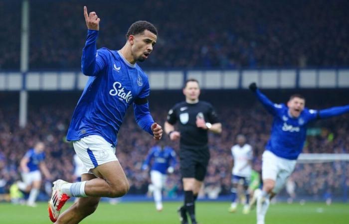 Everton – Tottenham 3-2: Dominic Calvert-Lewin e Iliman Ndiaye colpiscono mentre la squadra di David Moyes umile Spurs