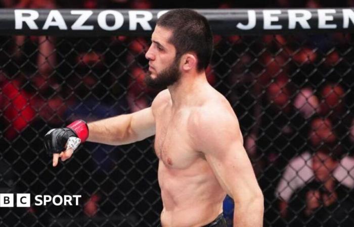 Islam Makhachev punta ai titoli con tre pesi diversi dopo la difesa leggera