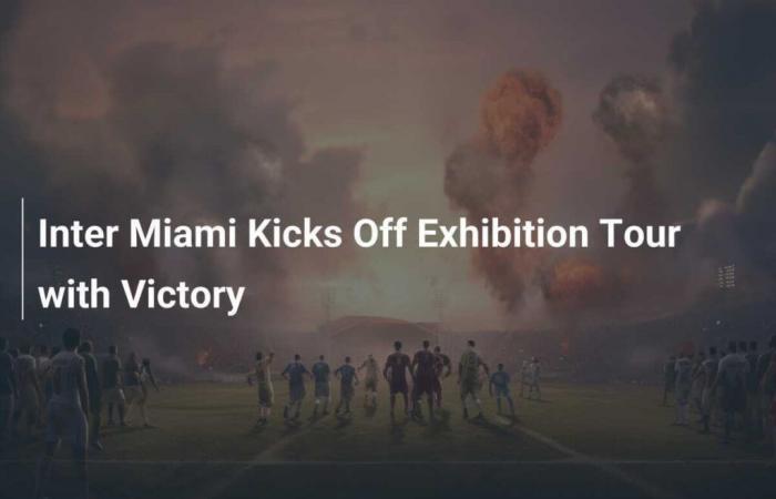 L’Inter Miami lancia il tour espositivo con Victory