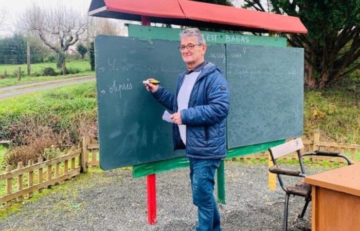 Sindaco di questo piccolo villaggio della Gironda, nasconde una seconda attività molto più sorprendente