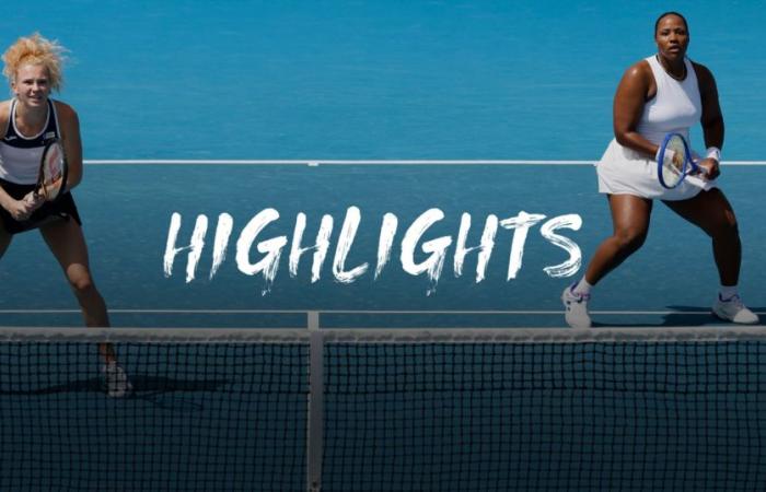 Siniakova / Townsend – Fernandez / Kichenok – Highlights della partita – Australian Open – Video di tennis