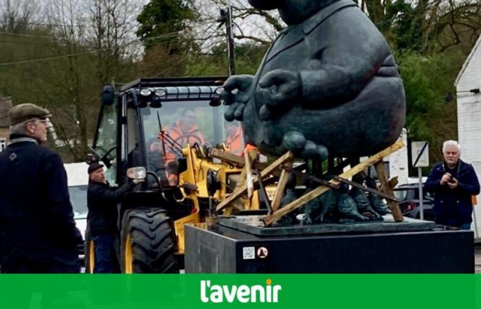 Chi succederà alla statua monumentale del Gatto nel centro di Lasne?