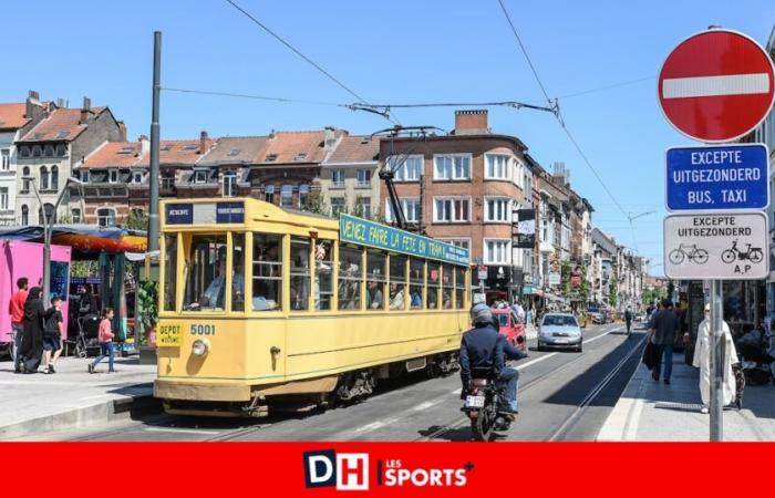 vecchi tram del passato circoleranno a Cureghem e Place de la Vaillance