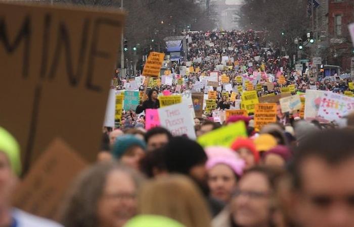 Manifestazioni a Washington prima del giuramento di Donald Trump