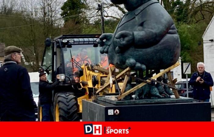 Chi succederà alla statua monumentale del Gatto nel centro di Lasne? “Una dozzina di artisti si sono fatti avanti”