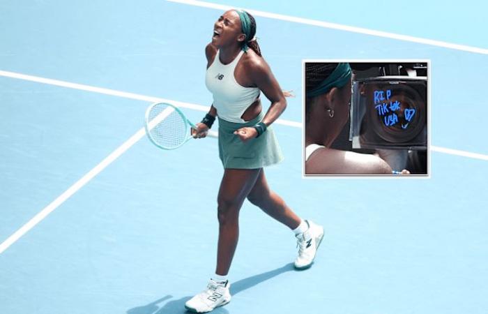 Coco Gauff piange il divieto statunitense di Tik Tok dopo il ritorno agli Australian Open contro Belinda Bencic – Open 6ème Sens