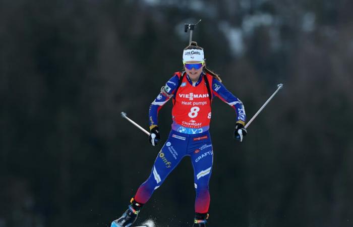 Primo podio per Jeanne Richard, terza nella mass start femminile