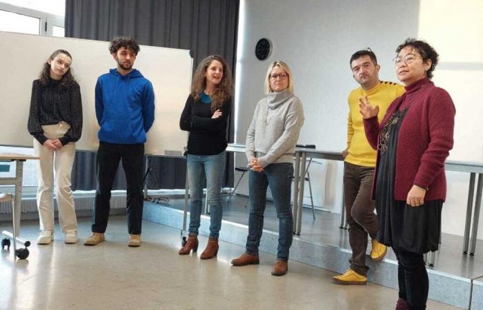 Il laboratorio teatrale di questo liceo dell’Eure-et-Loir prevede uno spettacolo nel linguaggio dei segni