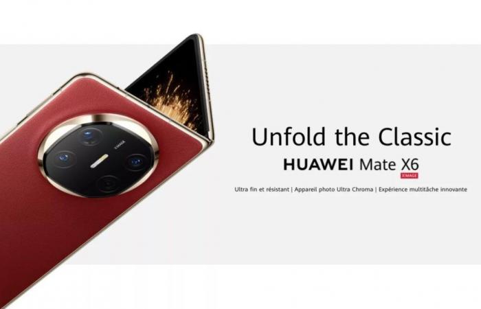 HUAWEI Mate X6 è la nuova stella degli smartphone pieghevoli con le sue prestazioni eccezionali