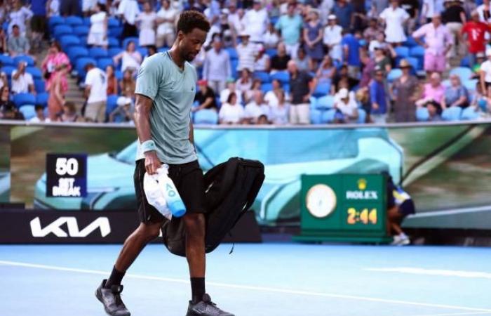 Gaël Monfils si ritira contro Ben Shelton agli ottavi degli Australian Open